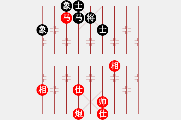 象棋棋譜圖片：馬炮士象全例勝馬士象全 - 步數(shù)：10 