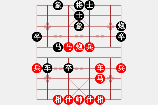 象棋棋譜圖片：王者之鷹(1段)-勝-讀譜讀傻啦(2段) - 步數(shù)：50 