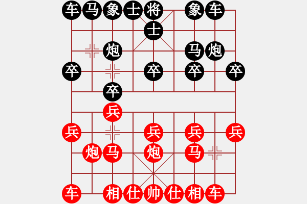 象棋棋譜圖片：2023.11.12.1王者象棋先勝中級(jí)縣冠 - 步數(shù)：10 