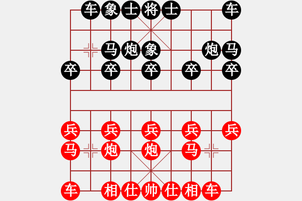 象棋棋譜圖片：玄機(jī)逸士 先勝 東方紅 - 步數(shù)：10 