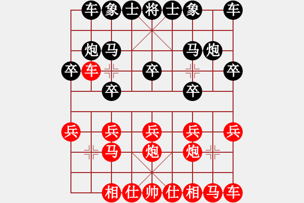 象棋棋譜圖片：咸寧王(9星)-勝-sdqreg(9星) - 步數(shù)：10 