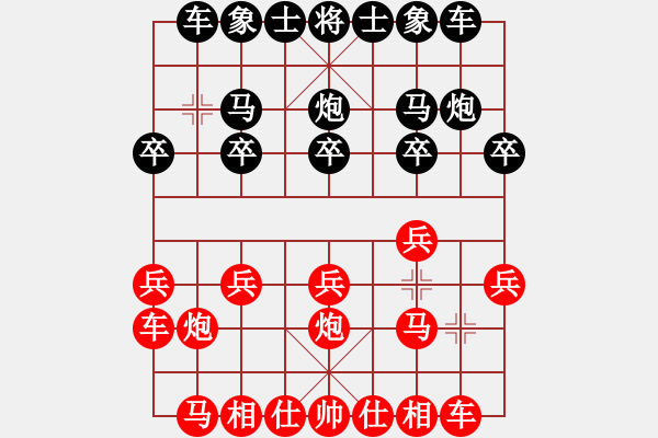 象棋棋譜圖片：1393局 D50- 中炮對列炮-黃蓋(1550) 先負(fù) 旋風(fēng)引擎23層(2779) - 步數(shù)：10 