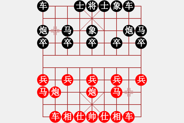 象棋棋谱图片：王清 先和 姚洪新 - 步数：10 