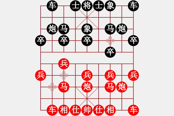 象棋棋譜圖片：亮哥威武(7段)-和-ytqyb(7段) - 步數(shù)：10 