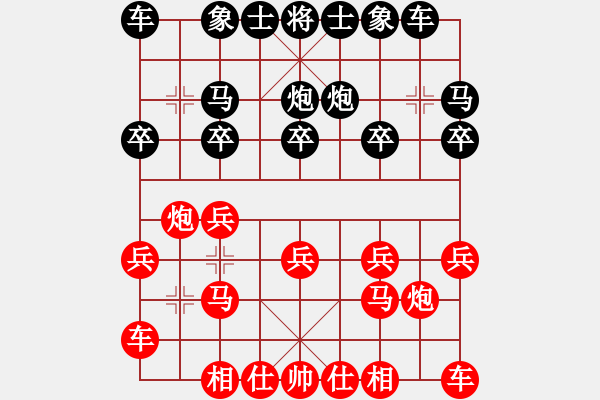 象棋棋譜圖片：佳佳元旦免(9星)-勝-暴風(fēng)女神(9星) - 步數(shù)：10 