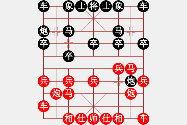 象棋棋譜圖片：棋逢對(duì)手棋(2段)-勝-囝小小(6段) - 步數(shù)：10 