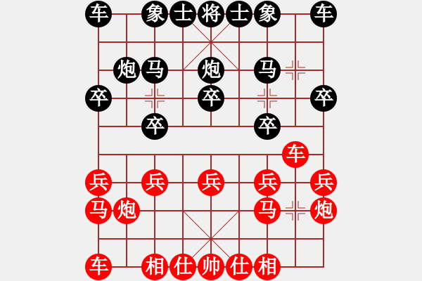 象棋棋譜圖片：卓利科技 先負(fù) 我 - 步數(shù)：10 