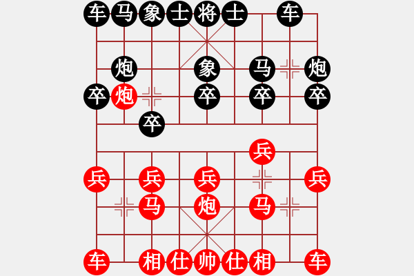 象棋棋譜圖片：昆山 王征 和 錫山 張鳳鳴 - 步數(shù)：10 