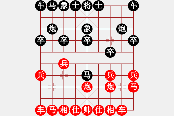 象棋棋譜圖片：20140215第三局 lxt 先勝 豐臺(tái)花園高手 - 步數(shù)：10 