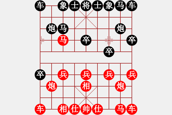 象棋棋譜圖片：陽光山水[3354351500] -VS- 月出皎兮[474177218] - 步數(shù)：10 