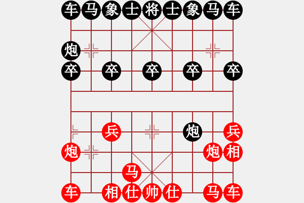 象棋棋譜圖片：【中】摩西十戒[紅] -VS- 欲速則不達(dá)[黑] - 步數(shù)：10 