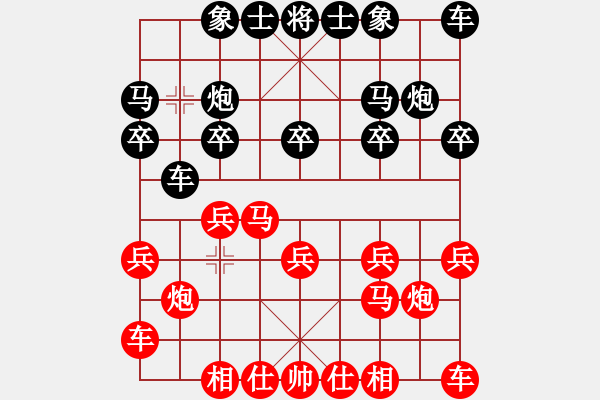 象棋棋譜圖片：鳳翔明珠(4段)-負(fù)-鄧桂林(4段) - 步數(shù)：10 