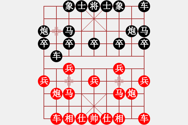 象棋棋譜圖片：濟寧聯(lián)通 王三雨 和 鄒城市 顧永華 - 步數(shù)：10 