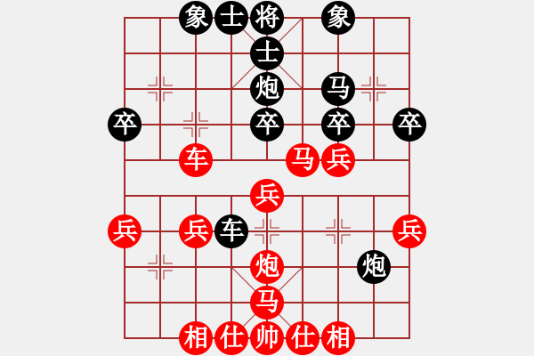 象棋棋譜圖片：十步不殺人(1段)-勝-大虎假狐威(2段) - 步數(shù)：40 