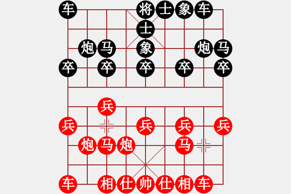 象棋棋譜圖片：櫻花飛絮【紅】VS世界【黑】 - 步數(shù)：10 