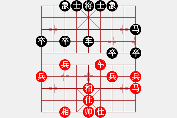 象棋棋譜圖片：曉陽(yáng)逸士(風(fēng)魔)-和-木庫(kù)神勇(9星) - 步數(shù)：40 