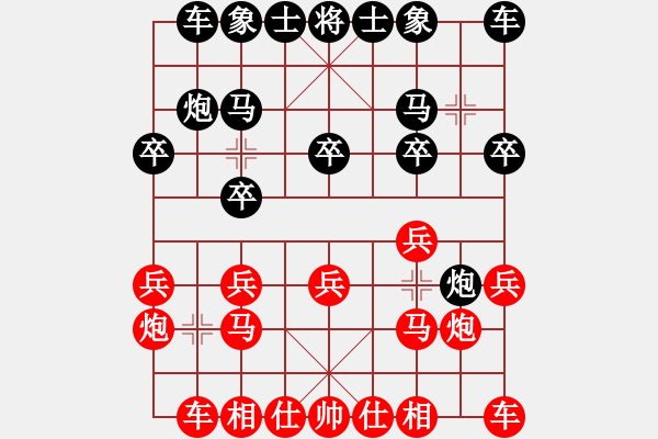 象棋棋譜圖片：趙奕帆先勝陳立豐 - 步數(shù)：10 