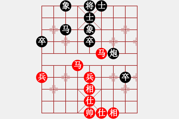 象棋棋譜圖片：棋俠王小丫(3段)-負-太行烽火(2段) - 步數(shù)：60 