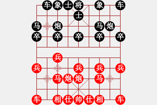 象棋棋譜圖片：山雞(5弦)-勝-惠神公路(7弦) - 步數(shù)：10 