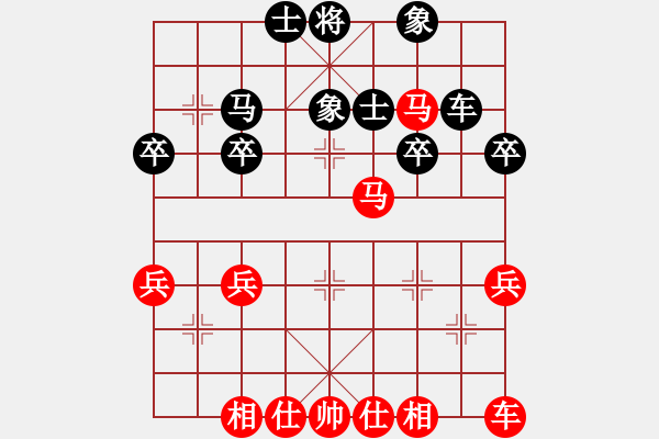 象棋棋譜圖片：空白V五六炮10車九平八12炮六進四 - 步數(shù)：36 