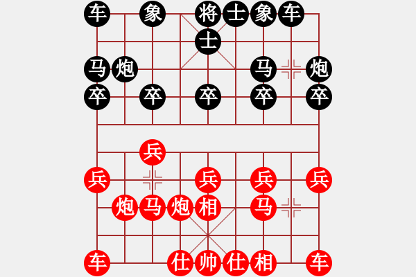 象棋棋譜圖片：一個人的生活[1632717684] -VS- 百思不得棋解[1076002090] - 步數(shù)：10 