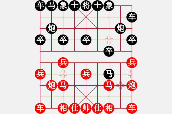 象棋棋譜圖片：起馬對(duì)挺卒【黒車9進(jìn)1】 - 步數(shù)：10 