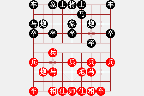 象棋棋譜圖片：2022.3.19.2JJ五分鐘先勝仙人指路對飛左象 - 步數(shù)：10 