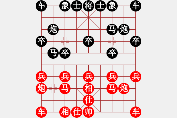 象棋棋譜圖片：烈火王子(8弦)-負(fù)-王老同(4星) - 步數(shù)：10 