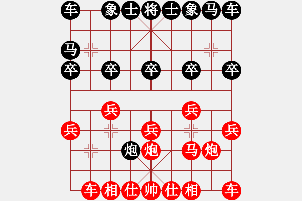 象棋棋谱图片：高白鹤先和佳玫 - 步数：10 