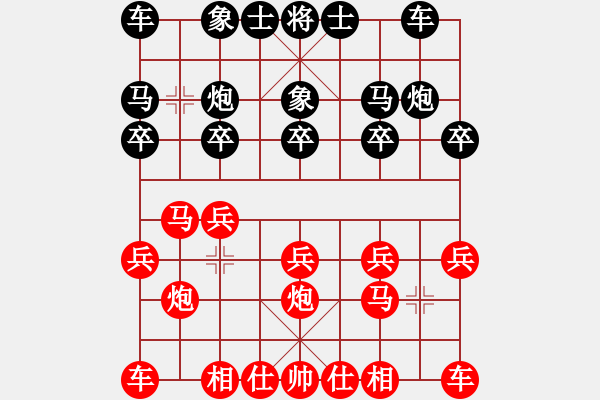 象棋棋譜圖片：尺子的繼父(北斗)-勝-老驥伏歷(地煞) - 步數(shù)：10 