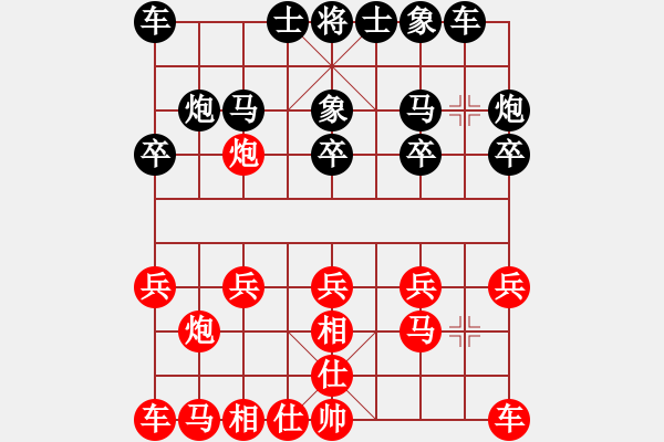 象棋棋譜圖片：愛中華之金鉤炮專輯《56》先勝威爾6-1 - 步數(shù)：10 