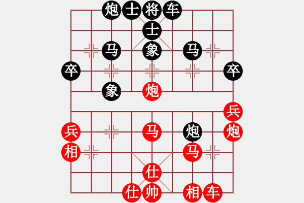 象棋棋譜圖片：南岳看山(5段)-勝-棋壇毒龍(8段) - 步數(shù)：40 