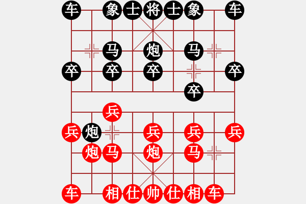 象棋棋谱图片：枰上春秋(4段)-胜-oktoeight(1段) - 步数：10 