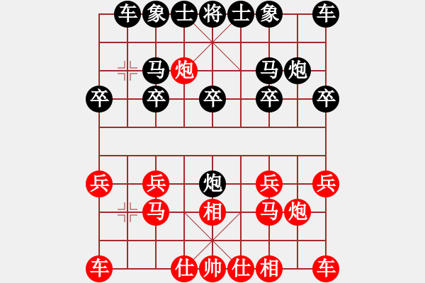 象棋棋譜圖片：太子啊飛(9級)-和-無敵道長(9級) - 步數(shù)：10 