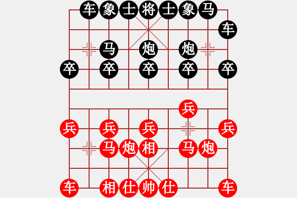 象棋棋譜圖片：緣分[435962875] -VS- 大王叫我來巡山[583139859] - 步數(shù)：10 