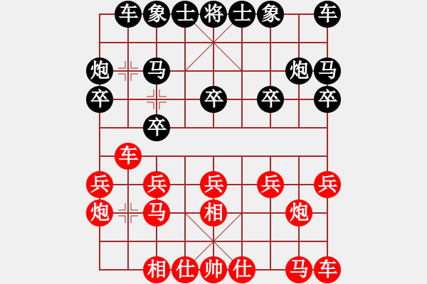 象棋棋譜圖片：《學習大師后手》邊馬進卒限馬平炮兌車破三步虎邊炮過河 - 步數(shù)：10 