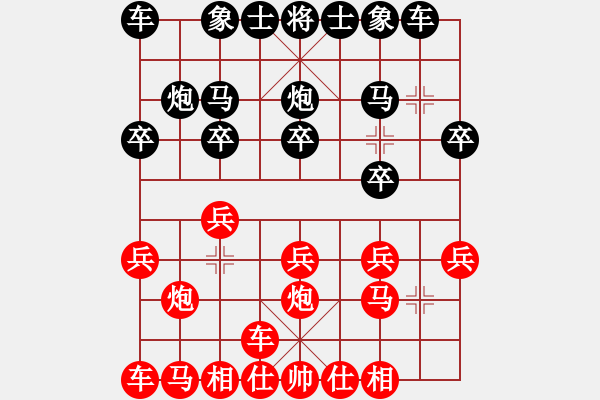 象棋棋譜圖片：【象棋精巧短局(1.12悶宮2)】王劍 先勝 杜榮珍 - 步數(shù)：10 