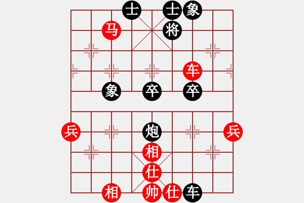 象棋棋譜圖片：五九炮對(duì)屏風(fēng)馬平炮兌車 氣象氣象(天罡)-勝-梁山絕命槍(9星) - 步數(shù)：60 