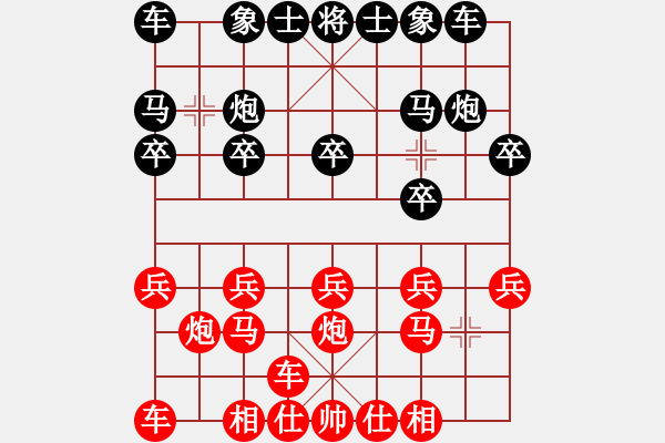 象棋棋譜圖片：橫才俊儒[292832991] -VS- 古龍（圓夢今生）[55860442] - 步數(shù)：10 