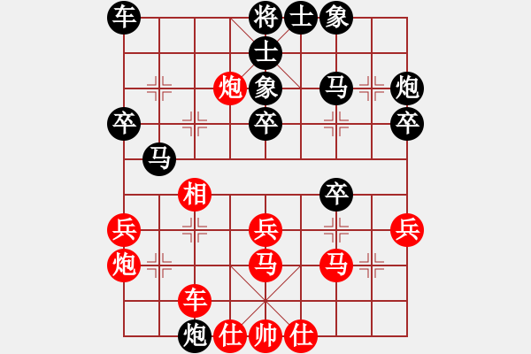 象棋棋譜圖片：大象小象(2段)-負(fù)-三將就餐好(6段) - 步數(shù)：40 