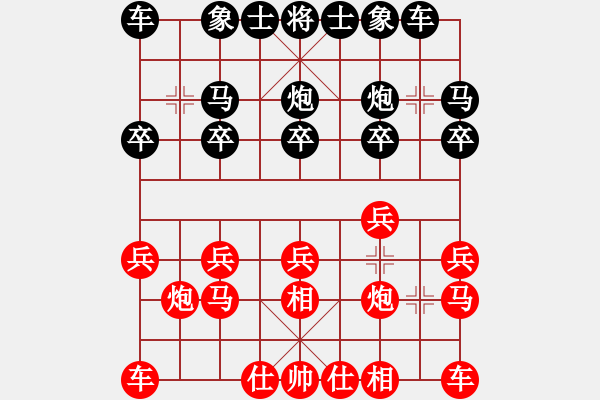 象棋棋譜圖片：棋俠[qyl0121aaa]　先負(fù)　柴溝第六[lgl06]　20100113B - 步數(shù)：10 