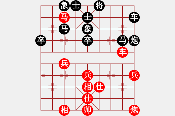 象棋棋譜圖片：鲅魚圈棋苑(5段)-負(fù)-一先大師(2段) - 步數(shù)：60 