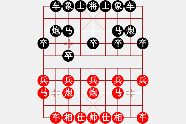 象棋棋譜圖片：藍(lán)調(diào)天地(8段)-負(fù)-砍你服不服(8段) - 步數(shù)：10 