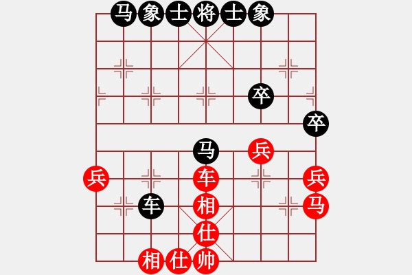 象棋棋谱图片：2019全国象棋团体公开赛杨辉先和郭凤达1 - 步数：40 