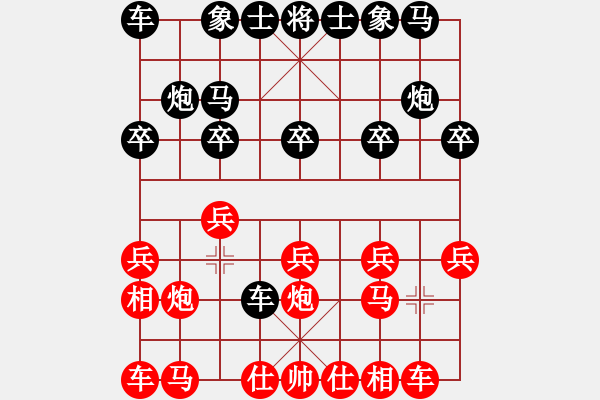 象棋棋譜圖片：逍遙游世間(1段)-負(fù)-雪擁蘭關(guān)(8段) - 步數(shù)：10 