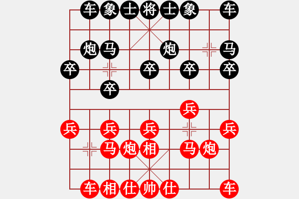 象棋棋譜圖片：2999局 --旋風九專雙核 紅先和 小蟲引擎25層 - 步數(shù)：10 