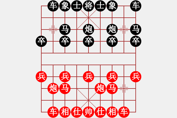 象棋棋谱图片：吕建陆 先和 吉星海 - 步数：10 