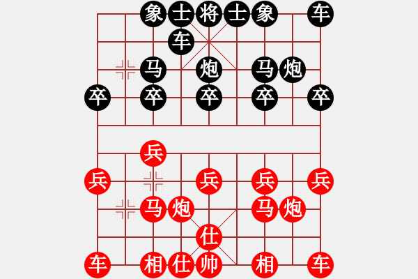 象棋棋譜圖片：zhen xin[272866213] -VS- 橫才俊儒[292832991] （繡花大盜） - 步數(shù)：10 