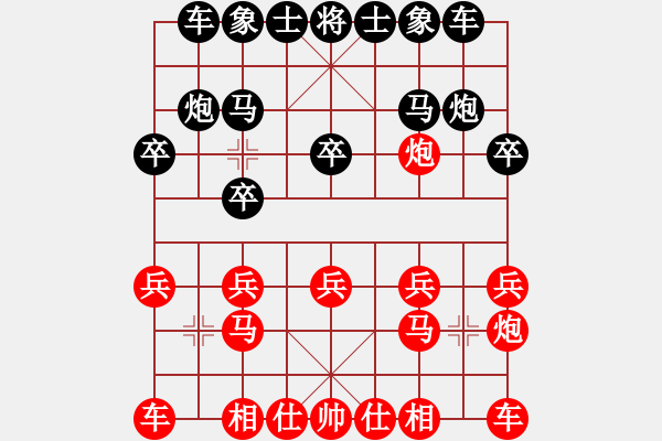 象棋棋譜圖片：╰☆誓唁不變[896414037] -VS- mg自由天空[258945100] - 步數(shù)：10 