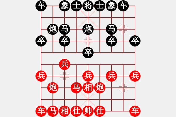 象棋棋譜圖片：2022.8.31.5五分鐘后負拐角馬 - 步數(shù)：10 